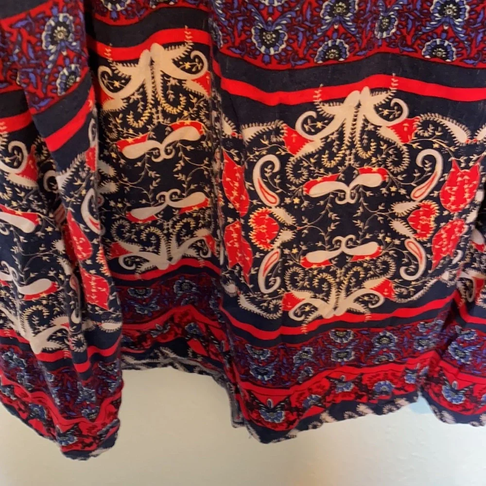 💜💜 Umgee Boho Paisley Spring Dress Size M